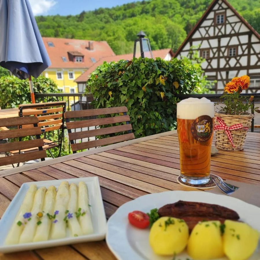 Gasthof Hotel Zur Post Egloffstein Extérieur photo